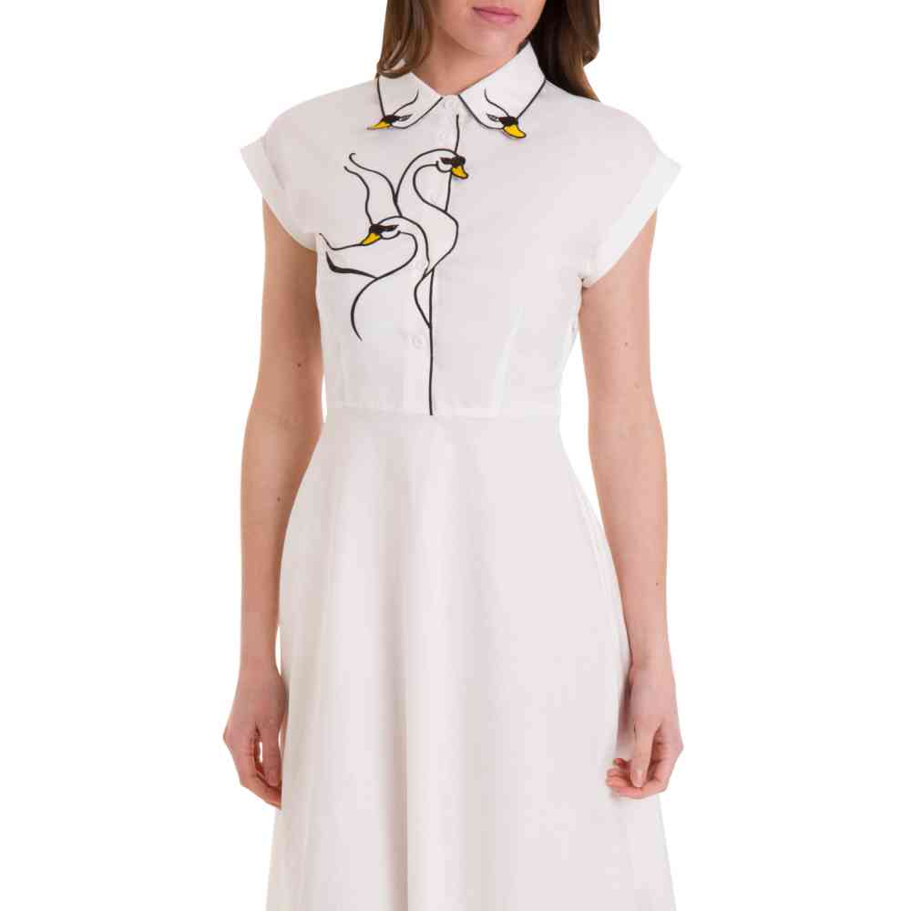 Dancing Days - SWAN LAKE LONGER Long dress - White